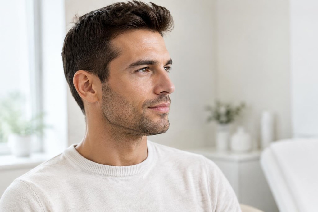 Foto 1 Rasgos más marcados con nuestra masculinización del rostro en Ponferrada